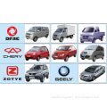 Supply HAFEI CHERY GEELY CHANGHE ZOTYE GWM auto spare parts from china